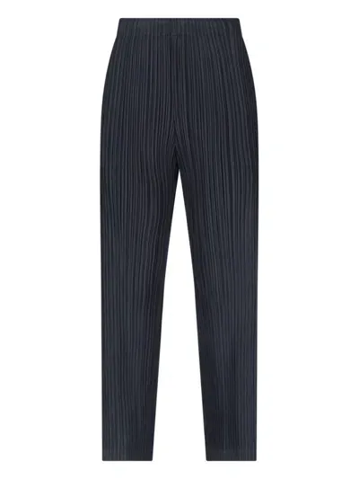 Pleats Please 'thicker Bottoms 2' Pleated Pants In Black  