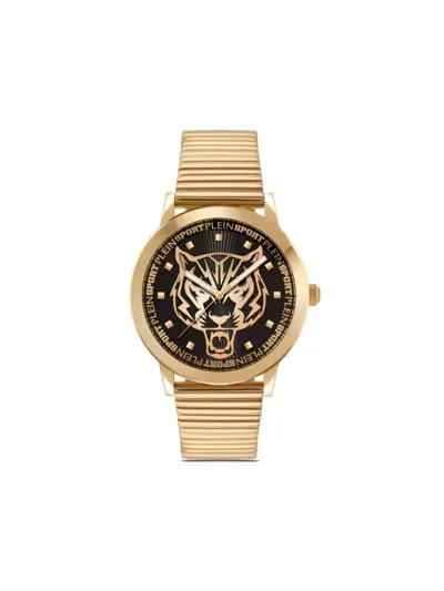 Plein Sport Iron Tiger 44mm In Gold