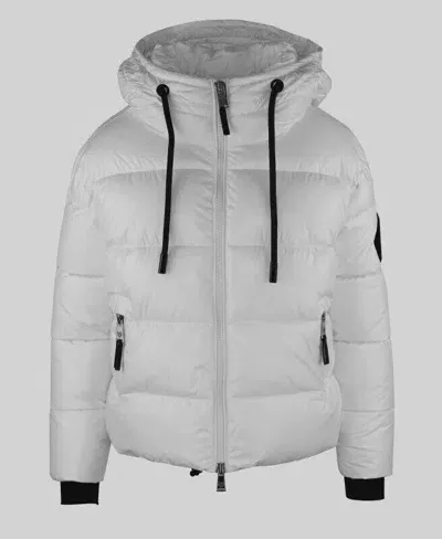 Pre-owned Plein Sport Jacke  Dpps201-01_bianco Gr Xs S M L Xl+ Windbreaker Steppjacke Anora In Weiss