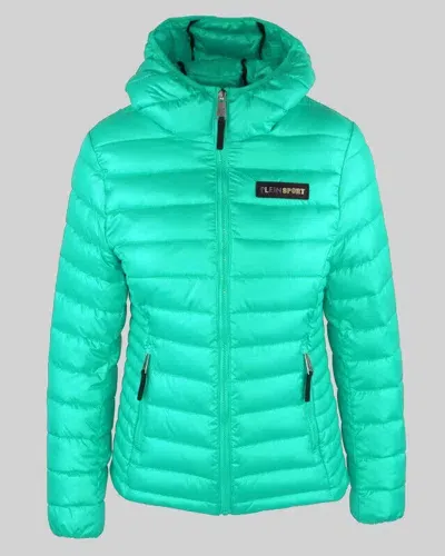 Pre-owned Plein Sport Jacke  Dpps202-74_bluetiffany Gr Xs S M L Xl+ Windbreaker Steppjacke In Blau