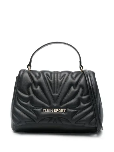 Plein Sport Matelassé Tote Bag In 黑色