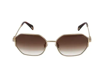 Police Sunglasses In Shiny Rose Gold