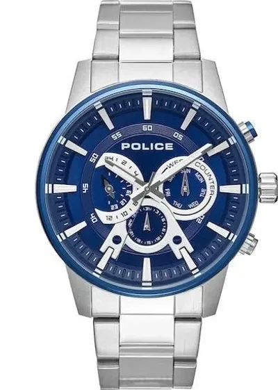 Police Watches Mod. P15523jstbl03m In Metallic