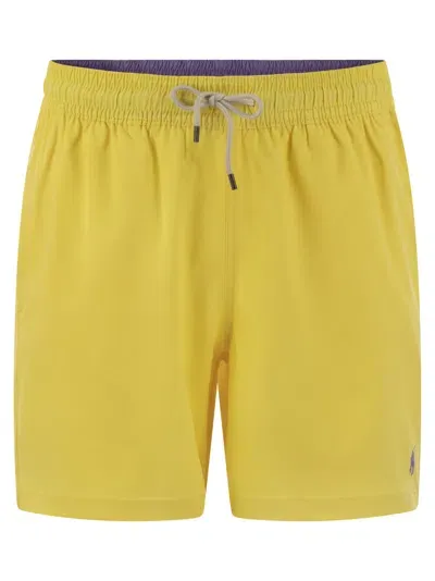 Polo Ralph Lauren Beach Boxers In Yellow