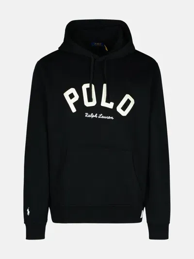 Polo Ralph Lauren Black Cotton Sweatshirt