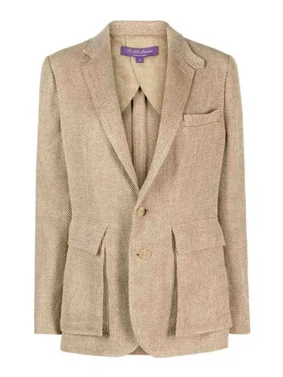 Polo Ralph Lauren Rileigh Blazer In Brown