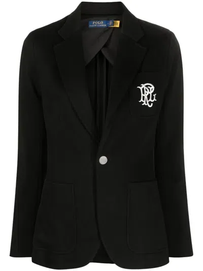 Polo Ralph Lauren Blazer 1 Botton Active In Negro