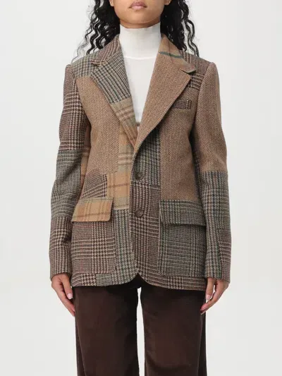 Polo Ralph Lauren Blazer  Woman Color Brown In Braun