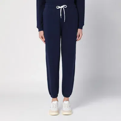 Polo Ralph Lauren Blue Cotton-blend Jogging Trousers