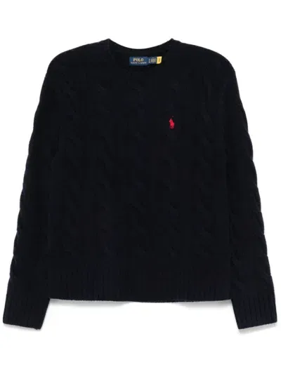 Polo Ralph Lauren Cable-knit Sweater In Blue