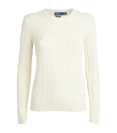 Polo Ralph Lauren Cashmere Julianna Sweater In Neutral