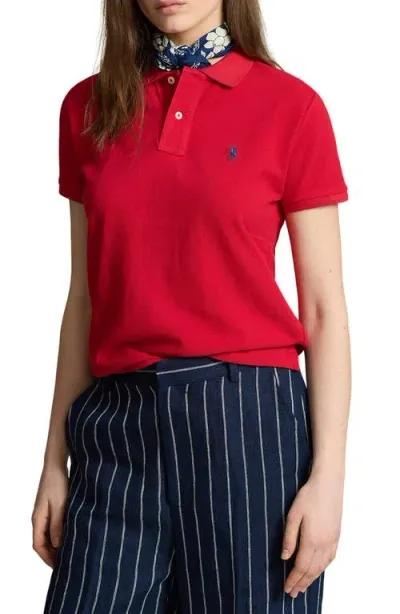 Polo Ralph Lauren Classic Fit Polo Shirt In Red