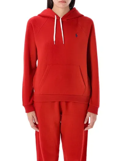 Polo Ralph Lauren Classic Hoodie In Red