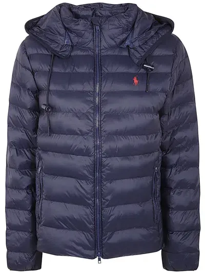 Polo Ralph Lauren Cldn Pk Jacket Insulated Coat In Azul