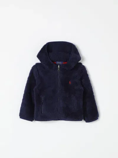 Polo Ralph Lauren Coat  Kids Color Blue In Blau