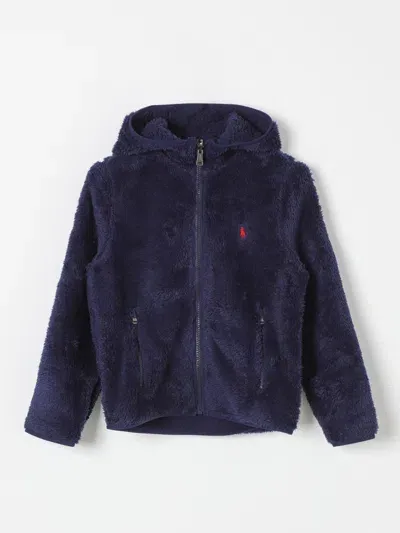 Polo Ralph Lauren Coat  Kids Color Blue In Blau