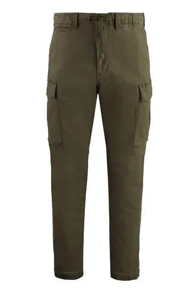 Polo Ralph Lauren Cotton Cargo-trousers In Green