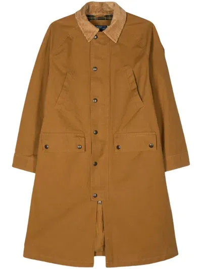 Polo Ralph Lauren Cotton Utility Coat In Brown