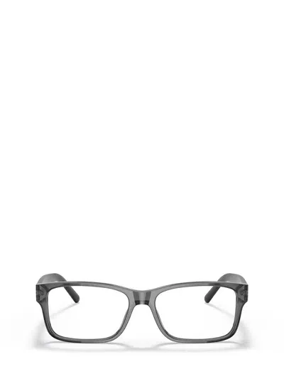 Polo Ralph Lauren Eyeglasses In Matte Transparent Grey