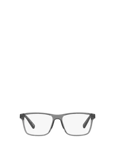 Polo Ralph Lauren Eyeglasses In Shiny Transparent Grey