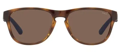 Polo Ralph Lauren Eyewear Oval Frame Sunglasses In Multi