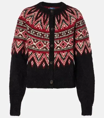 Polo Ralph Lauren Fair Isle Alpaca And Wool-blend Cardigan In Multicolor