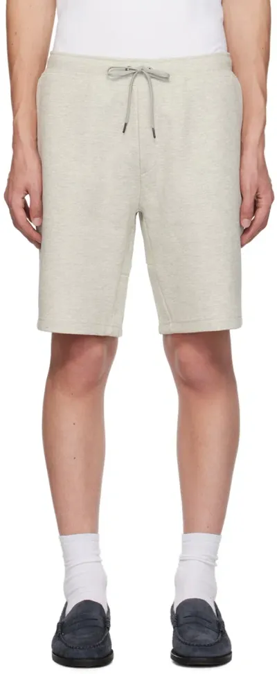 Polo Ralph Lauren Gray Drawstring Shorts In Light Sport Heather