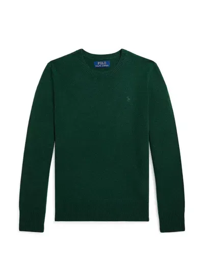 Polo Ralph Lauren Ls Cn Tonal Sweater Pullover In Green