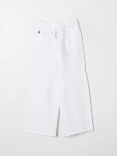 Polo Ralph Lauren Pants  Kids Color White