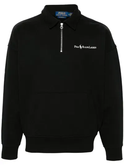 Polo Ralph Lauren Polo Pony-print Sweater In Schwarz