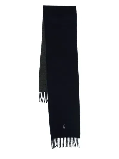 Polo Ralph Lauren Polo-pony Scarf In Blue