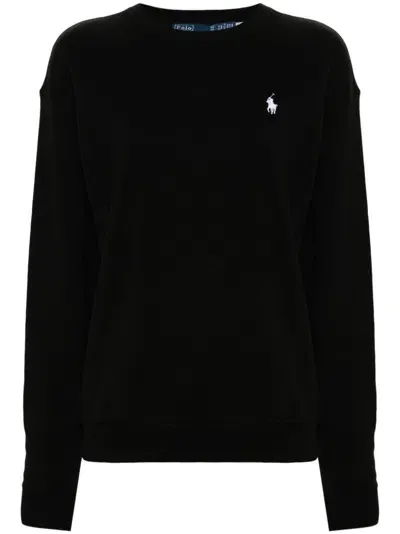 Polo Ralph Lauren Polo Pony Sweatshirt In Black