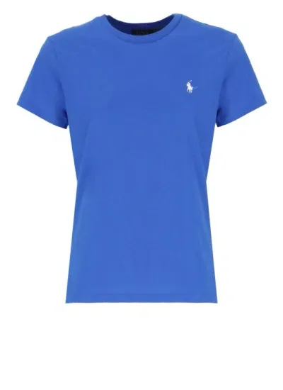 Polo Ralph Lauren Pony T-shirt In Blue