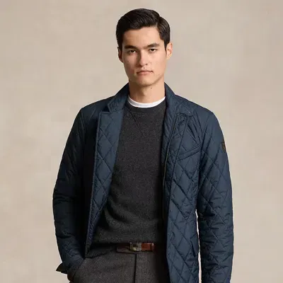 Polo Ralph Lauren Quilted Jacket In Navy