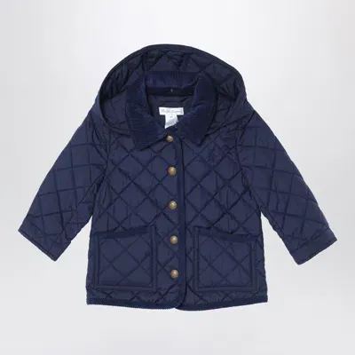 Polo Ralph Lauren Quilted Jacket Newport Navy In Blue