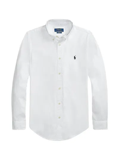 Polo Ralph Lauren Slim Fit Tops Shirt In White