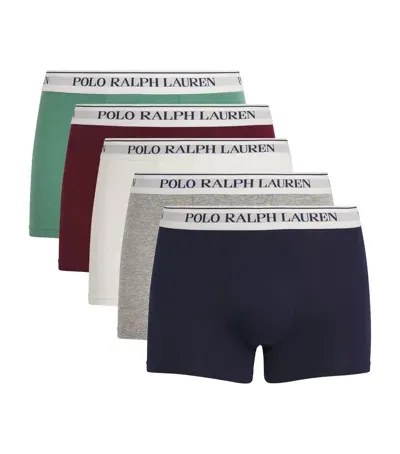 Polo Ralph Lauren Stretch-cotton Boxer Briefs In Multi