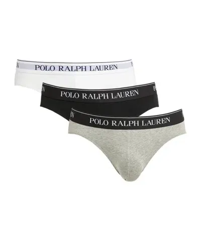 Polo Ralph Lauren Stretch-cotton Low-rise Briefs