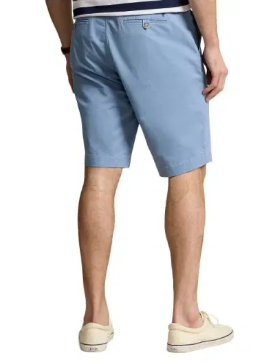 Polo Ralph Lauren Stretch Twill Shorts In Channel Blue