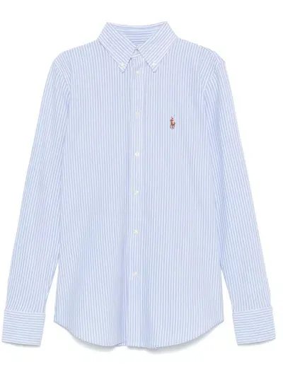 Polo Ralph Lauren Striped Shirt In Blue