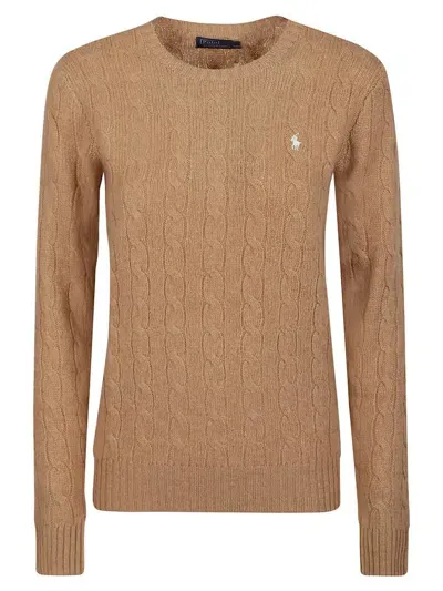 Polo Ralph Lauren Sweater In Brown