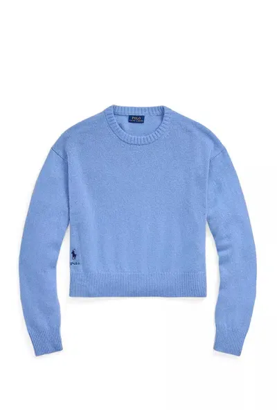 Polo Ralph Lauren Sweater In Clear Blue