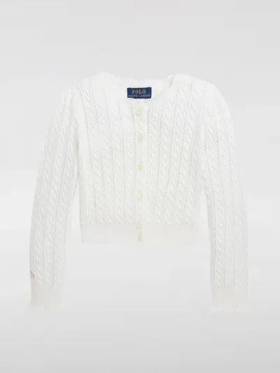 Polo Ralph Lauren Sweater  Kids Color White In Weiss