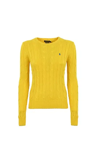 Polo Ralph Lauren Sweater In Yellow