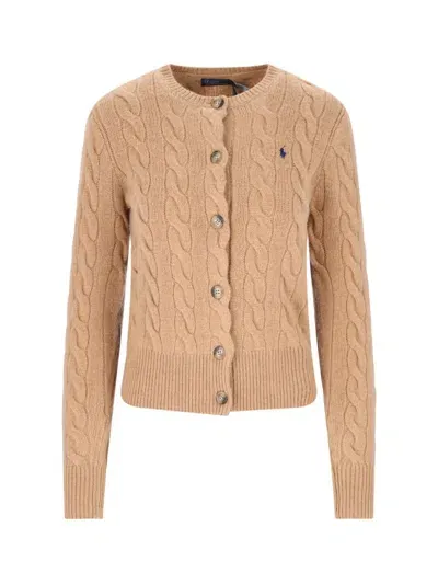 Polo Ralph Lauren Sweaters In Beige