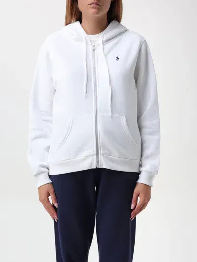 Polo Ralph Lauren Sweatshirt  Woman Color White In Weiss