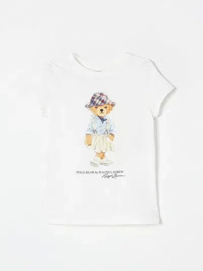 Polo Ralph Lauren T-shirt  Kids Color White In Weiss