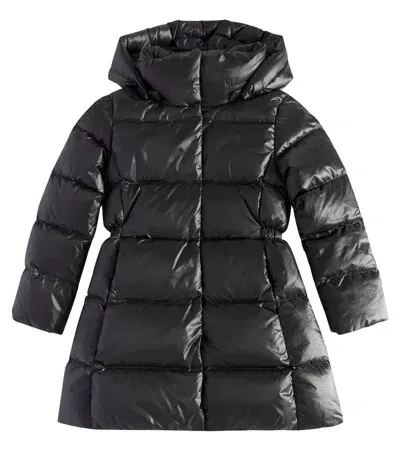 Polo Ralph Lauren Kids' Technical Down Coat In Black