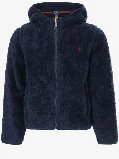 Polo Ralph Lauren Kids' Teddy Jacket In Blue