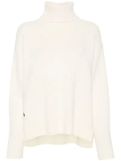 Polo Ralph Lauren Turtleneck Sweater In Neutrals